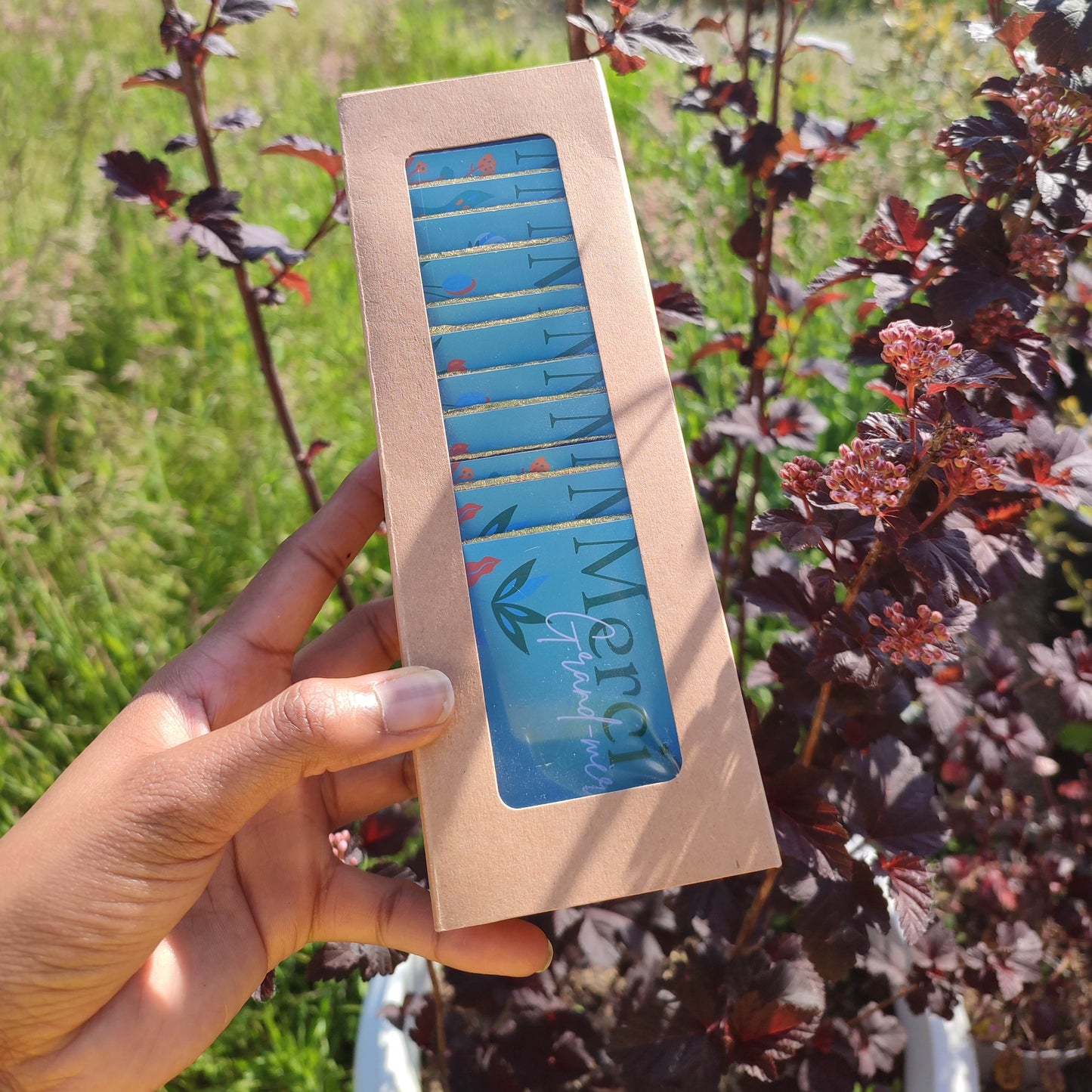 Boîte de 12 chocolats - Merci grand-mère