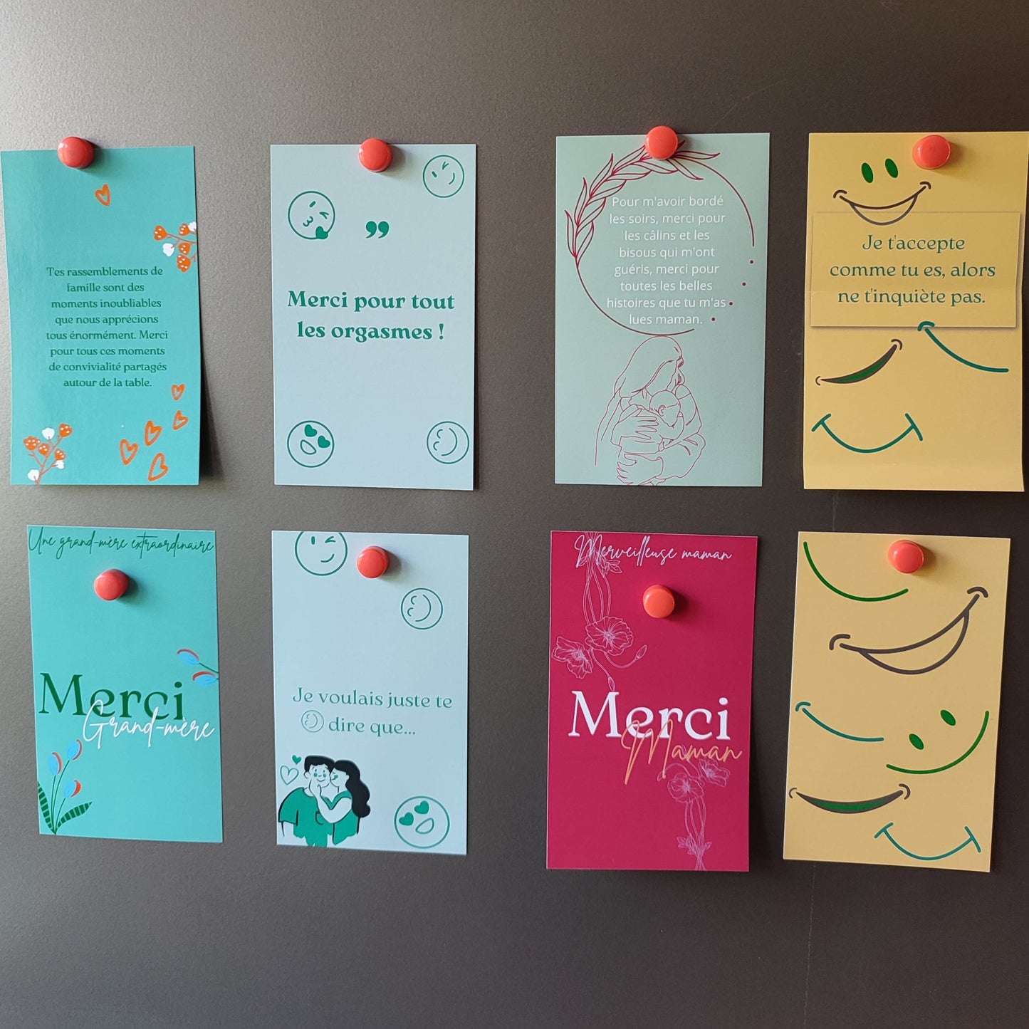 Personnalise tes messages