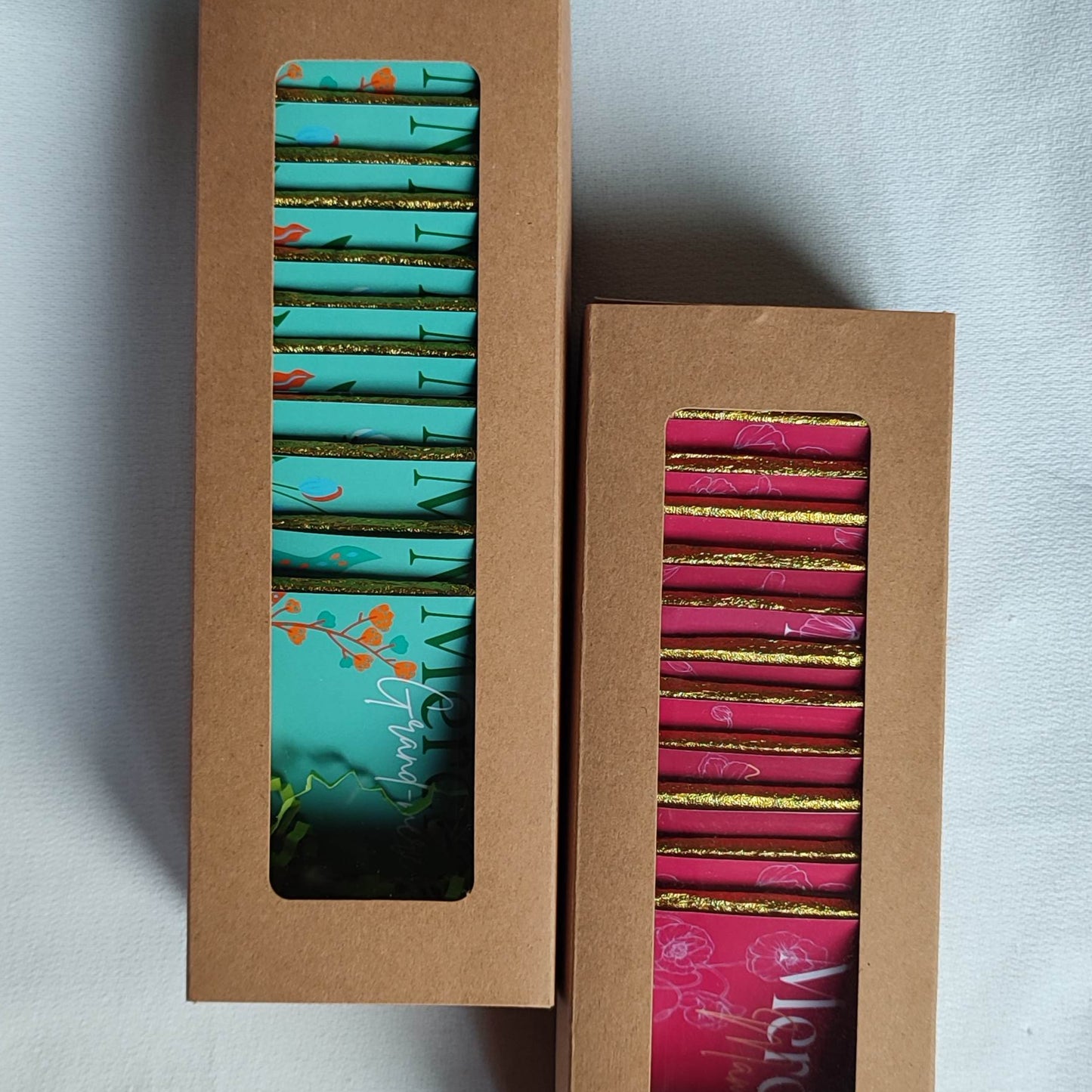 Lot de deux boîtes de chocolats- Tendresse de famille
