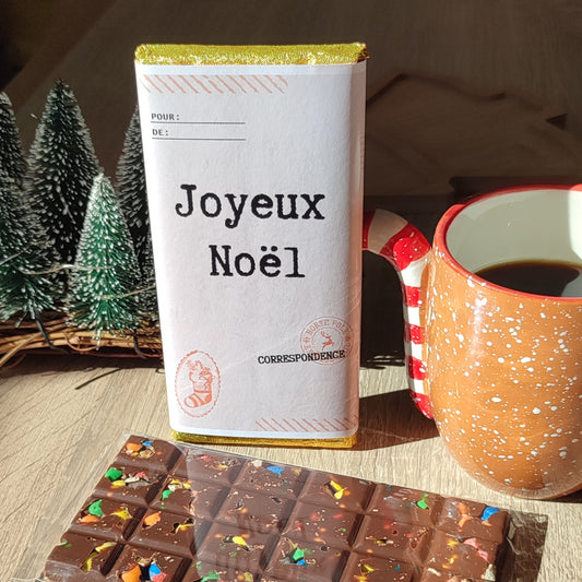 Tablette de chocolat, Joyeux noël