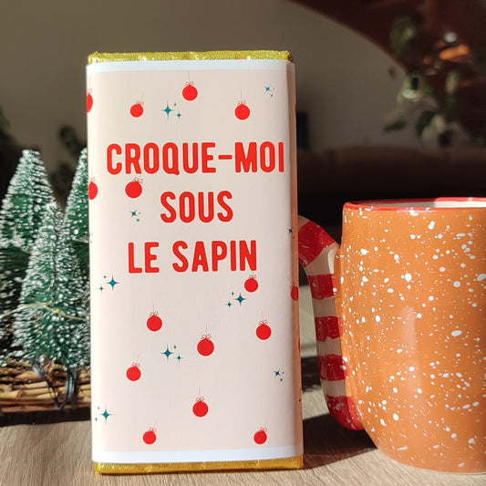 Tablette de chocolat, Croque moi sous le sapin